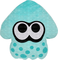 turquoise squid cushion - png ฟรี