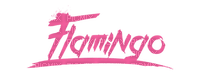Kaz_Creations Flamingo Logo Text