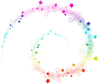 rainbow spiral - png gratis