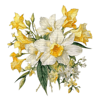 Easter.Flowers.Fleurs.Victoriabea - Free PNG