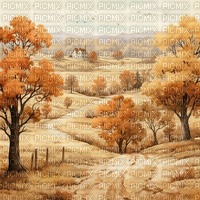 autumn background brown - 免费PNG
