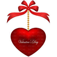 Kaz_Creations Valentines Day Heart Love Hanging Dangly Things - PNG gratuit