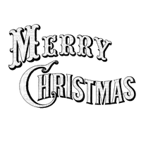 merry christmas text dubravka4 - kostenlos png