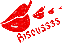 Gif bisous - Безплатен анимиран GIF