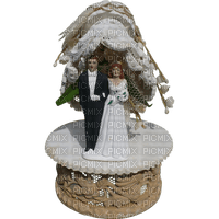 Kaz_Creations Deco Wedding Cake Topper - png gratuito