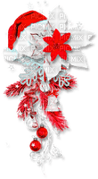 Christmas.Winter.Deco.Red.White - zdarma png