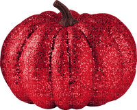 autumn deco kikkapink png glitter red pumpkin - png gratis