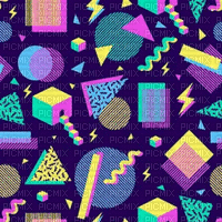 Purple 80s Background - GIF animasi gratis