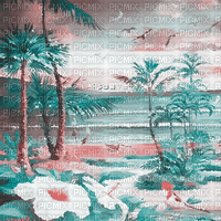soave background animated summer  pink teal - Bezmaksas animēts GIF