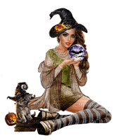 halloween hexe witch - png gratis