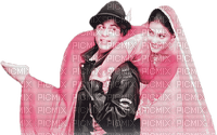soave bollywood Shahrukh khan couple  pink