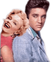 Marilyn,Elvis - png ฟรี