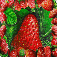 strawberry erdbeere milla1959 - Gratis animerad GIF