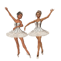 Ballettmädchen - GIF animado grátis