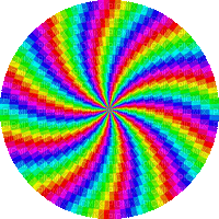 abstract colored art effect circle colorful deco tube  gif anime animated animation - GIF animasi gratis