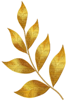 Leaves_gold----blad-guld - ilmainen png