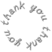 circle text thank you white - PNG gratuit