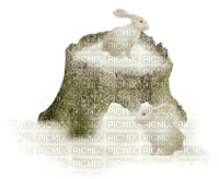 cecily-souche lapins neige - PNG gratuit