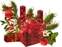 Christmas.Cluster.Red.Green - bezmaksas png