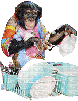 monkey bp - GIF animado grátis