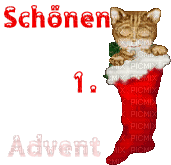 Schönen 1. Advent - GIF เคลื่อนไหวฟรี