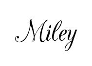 Miley - PNG gratuit