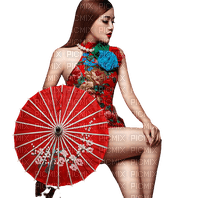 Kaz_Creations Woman-Femme-Parasol - png gratis