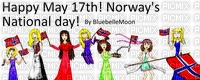 Children May 17th in Norway. Leila - png gratis