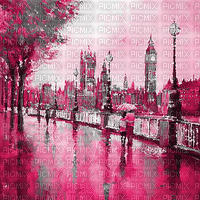 soave background animated autumn vintage rain city - Kostenlose animierte GIFs