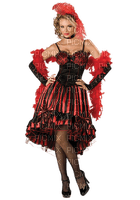 Kaz_Creations Woman Femme Red Saloon - png grátis
