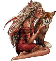 Indianer women. Native Indian women. Fox. Leila - ücretsiz png