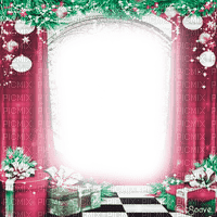 soave frame christmas year frame room curtain gift - darmowe png