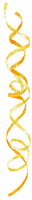 Ribbons.Streamers.Gold - ilmainen png