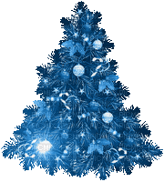 merry christmas blue milla1959 - 免费动画 GIF