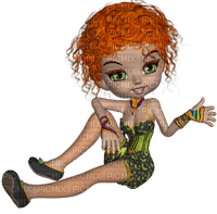 Kaz_Creations Dolls Cookie Redhead - ingyenes png