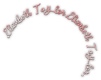 soave Elizabeth Taylor text pink - kostenlos png