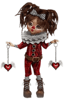 valentine  cookie doll by nataliplus - png gratis