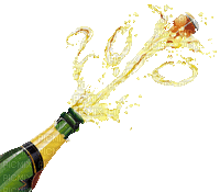 champagne (created with gimp) - Бесплатный анимированный гифка