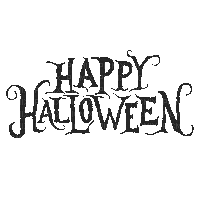 Happy Halloween.Text.Black.gif.Victoriabea - Nemokamas animacinis gif