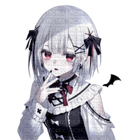 vampire anime girl - ücretsiz png