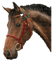 Christmas cheval - zdarma png