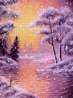 Winter-Background. - Gratis geanimeerde GIF