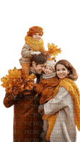 loly33 famille automne - PNG gratuit