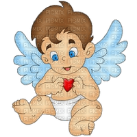 Kaz_Creations Valentines Love Cute Baby Angels - PNG gratuit