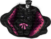 Cat.Black.Pink.Purple - PNG gratuit
