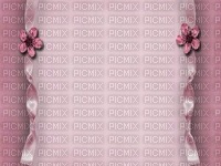 minou-pink-frame-double border - PNG gratuit