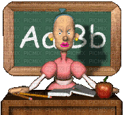 école métier - Bezmaksas animēts GIF