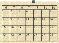 Stardew Valley Blank Calendar - Free PNG