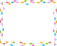 MMarcia gif cadre frame multicolor - Nemokamas animacinis gif