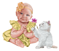 Kaz_Creations Baby Enfant Child Girl Colours Colour-Child - PNG gratuit